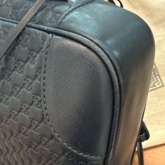 Gucci Black Leather Crossbody Bag - Picture 11 of 14